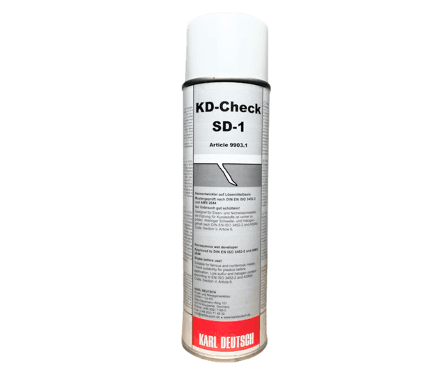 KD-CHECK  SD-1 Revelador húmedo en aerosol a base de solvente