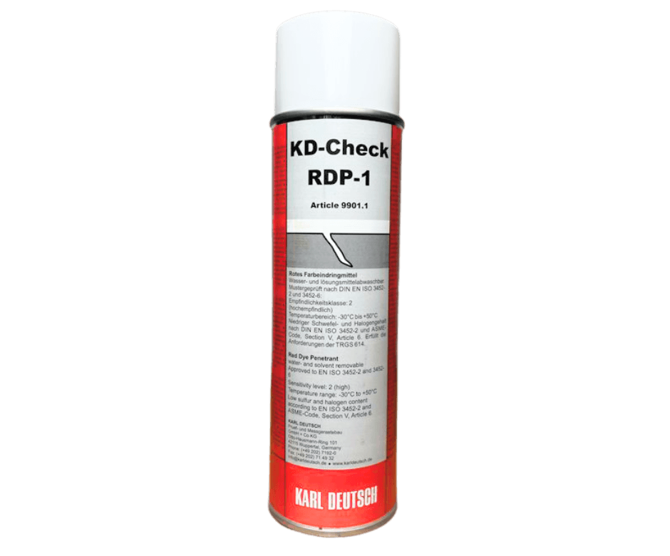 KD-CHECK RDP-1 Tinte rojo penetrante