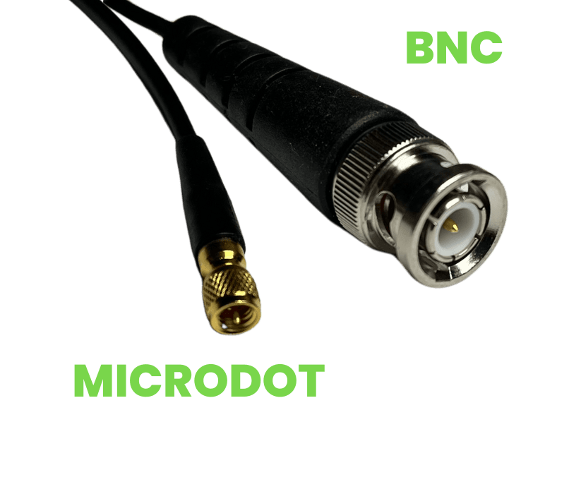 Cable sencillo BNC-Microdot