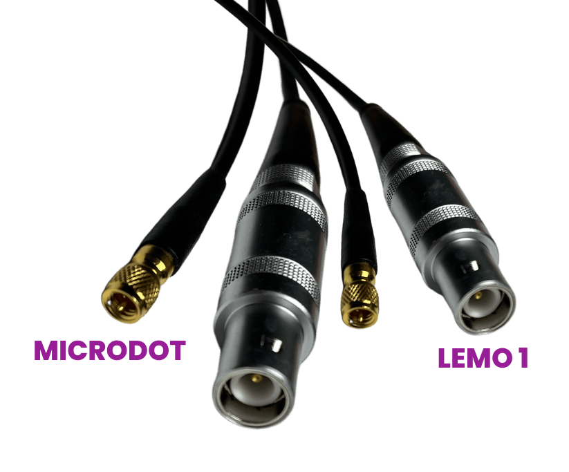Cable dual Lemo 1-Microdot