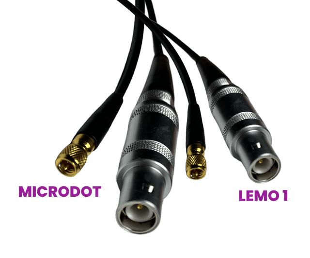Cable dual Lemo 1-Microdot