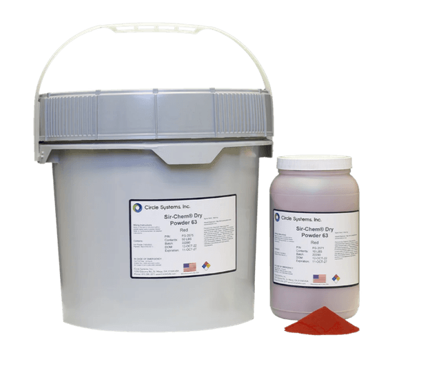 Particulas magneticas seca roja powder 63