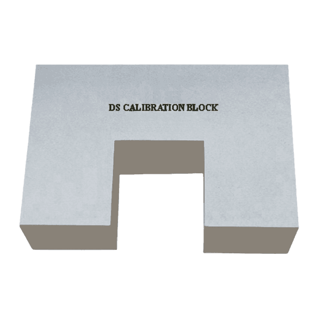 Block de Calibración DS/AWS Material: Acero Inoxidable.