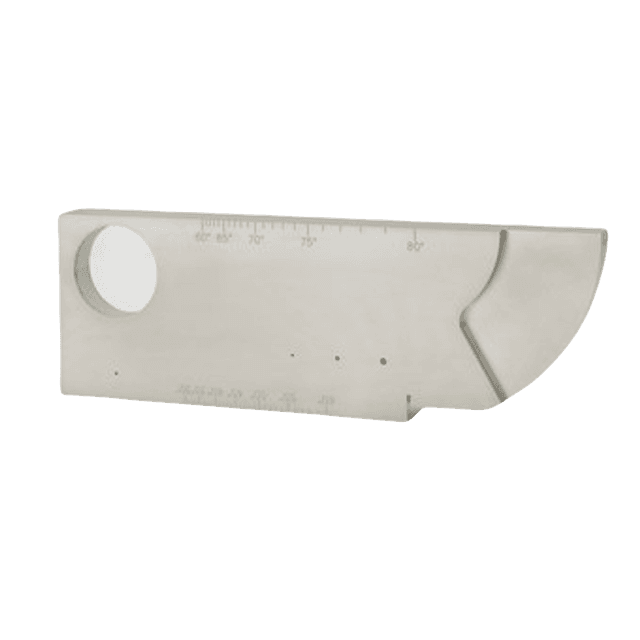 Block de Calibración IIW TIPO 2 Material: Acero Inoxidable.