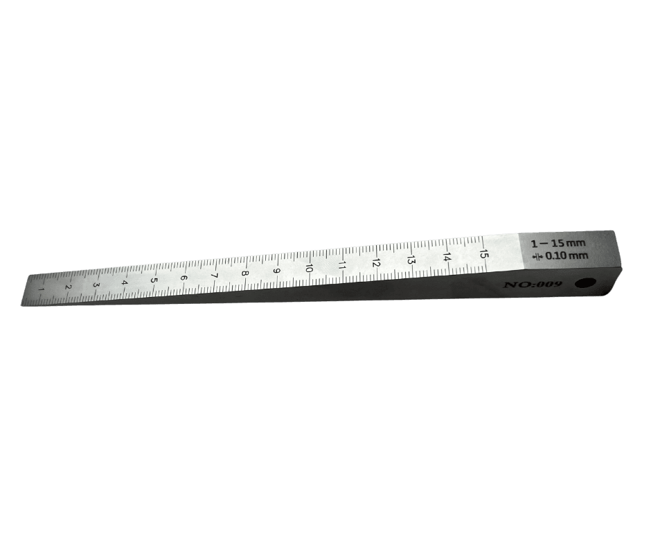 Medidor Cónico para Medición de Ranuras y Desniveles
