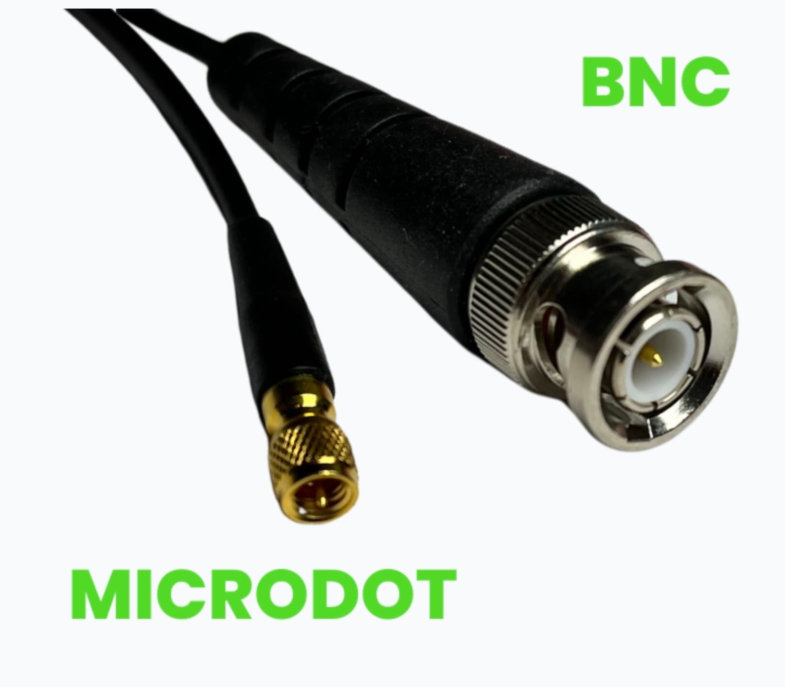 Cable sencillo BNC-Microdot 3m