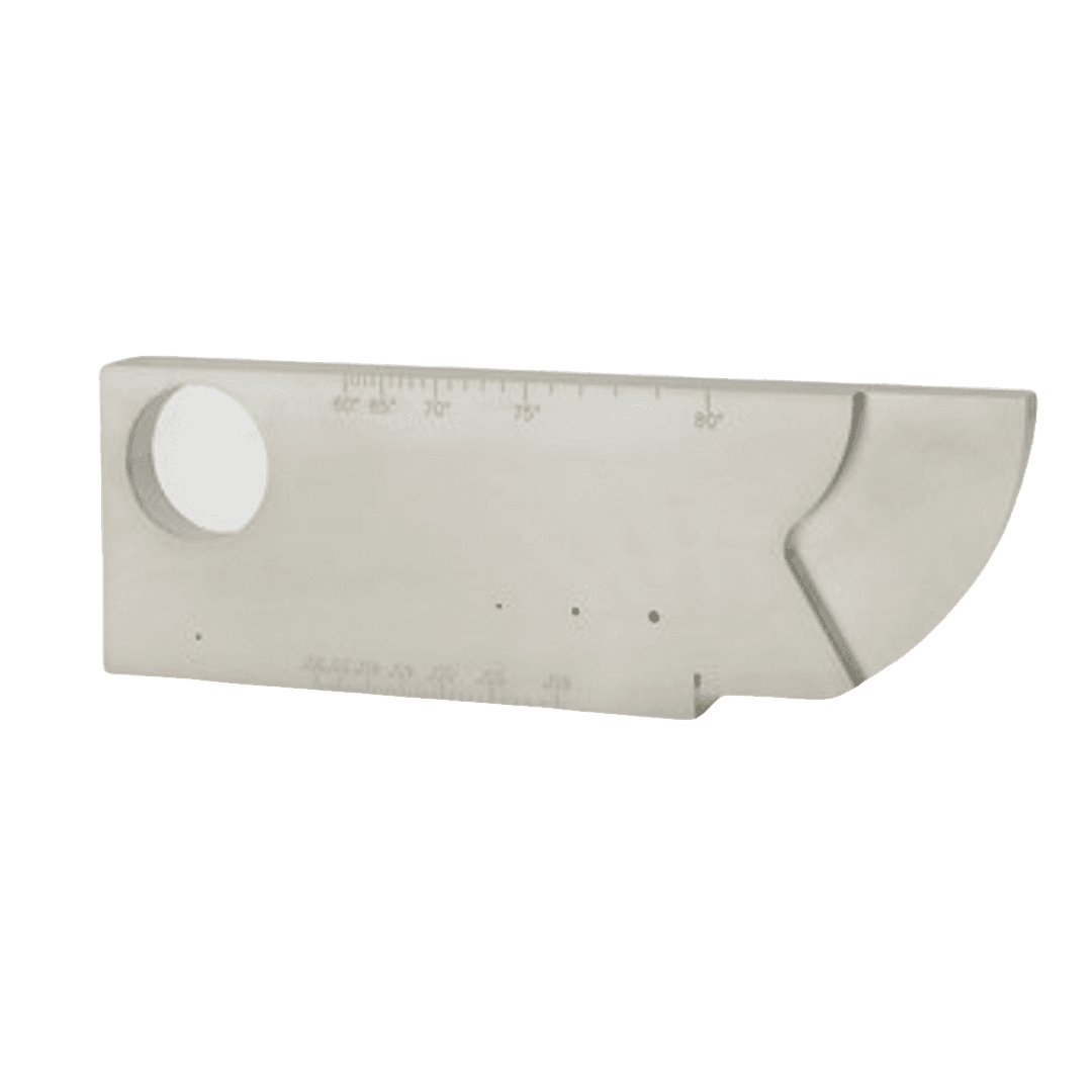Block de Calibración IIW TIPO 2 Material: Acero Inoxidable. - NDETECH-7210 Block de Calibración IIW TIPO 2 Material: Acero Inoxidable.