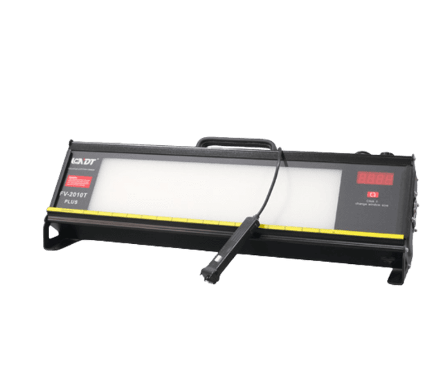 Visor de película LED y densitómetro incorporado Visor de película LED y densitómetro incorporado